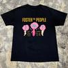 VTG Foster The People Band Collection Album Black All Size Shirt QQ1574