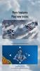 Cross-border Model Airplane Fighter: Durable Beginner Quadcopter Drone Remote Control Toy for Boys.