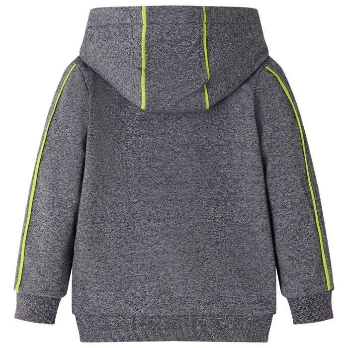 Kids' Zip-up Hoodie Sweatshirt Heather Grey 92/104/116/128/140