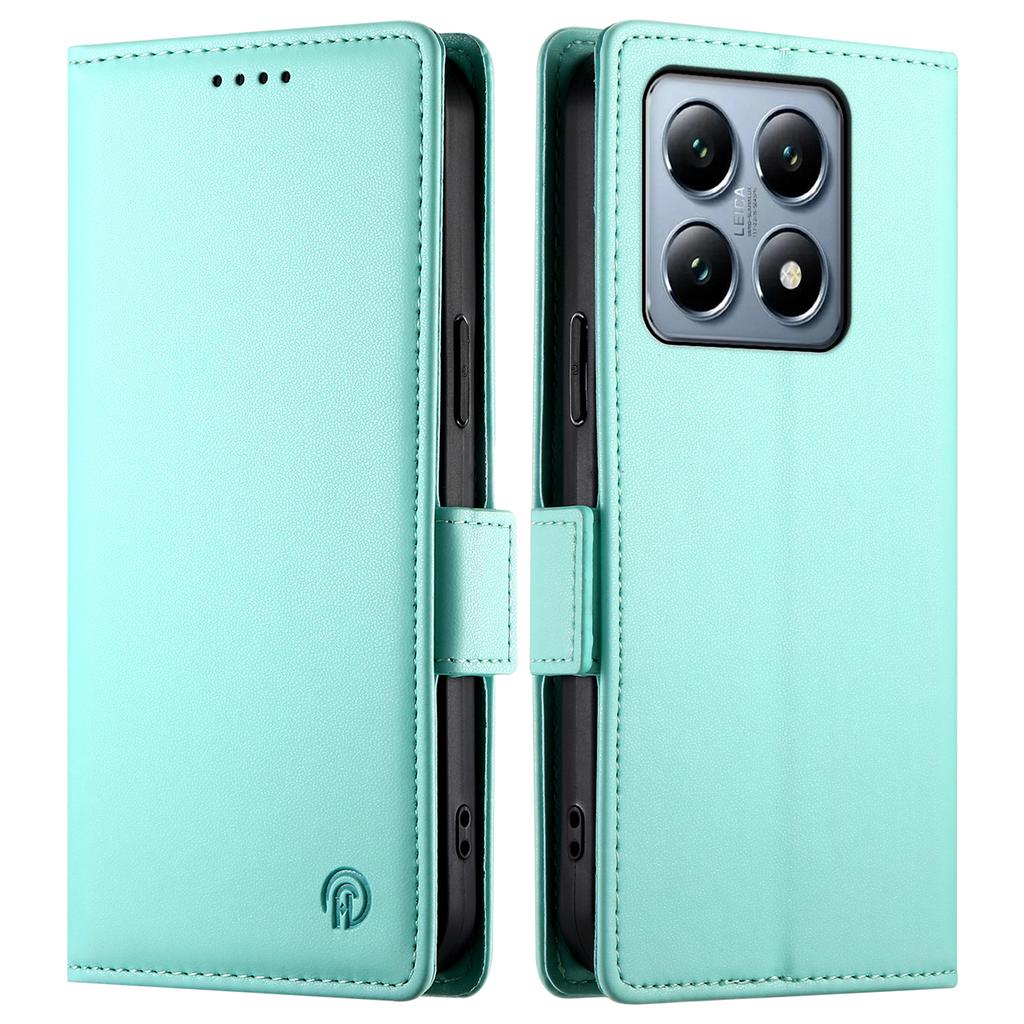 DF-010 Für Xiaomi 14T Pro Ständerhülle PU Leder Brieftasche Handyhülle