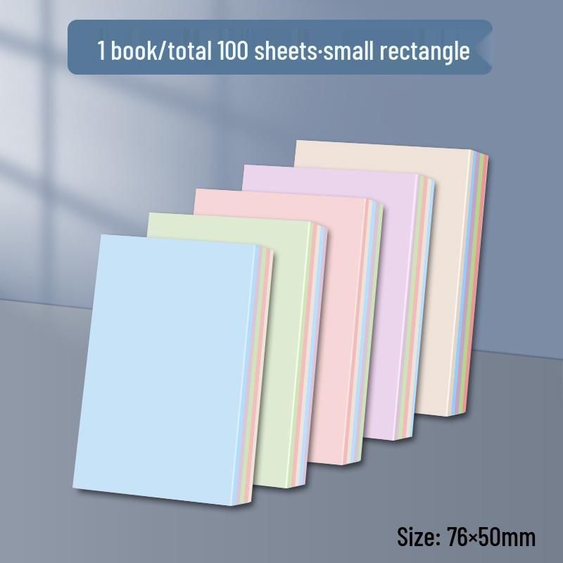 

50 Прозрачных Клейких Заметок - Многофункциональные Наклейки для Заметок для Студентов, Идеально Подходят для Закладок и Разнообразного Использования.