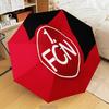 Nurnberg Football Club Automatic Folding Umbrella - 8-Rib Travel Umbrella with Auto Open/Close & Portable Gifts for holidays or birthdays