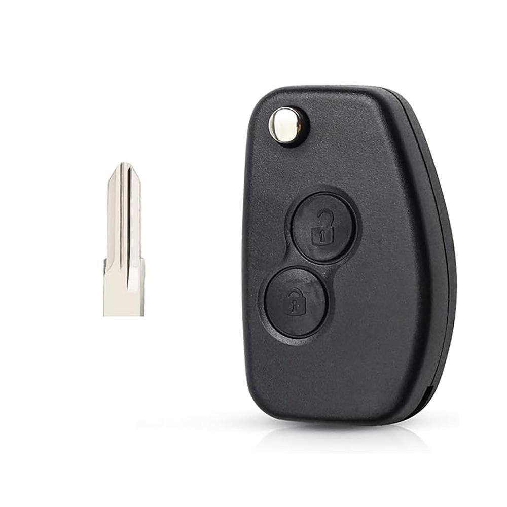 Remote Control Key Housing 2 Button VAC102 for Renault Logan Duster Nissan Almera