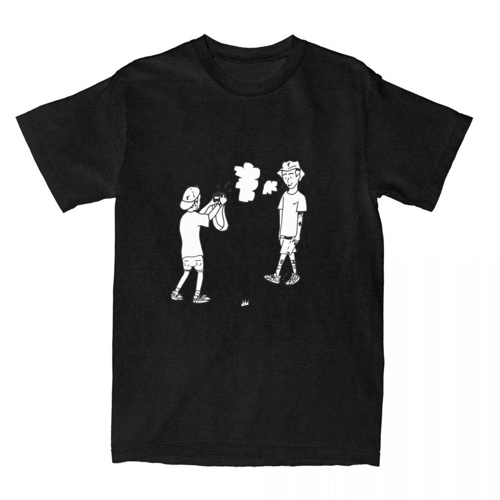 Men T-Shirt Player Hater Rels B T-Shirts Hippie Beach Tee Shirt Vintage Casual 100% Cotton Tops Birthday Gift