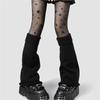 Womens Mid-Calf Knit Leg Warmers Stack Socks Casual Fashion Ribbed Cuffed Sock Covers