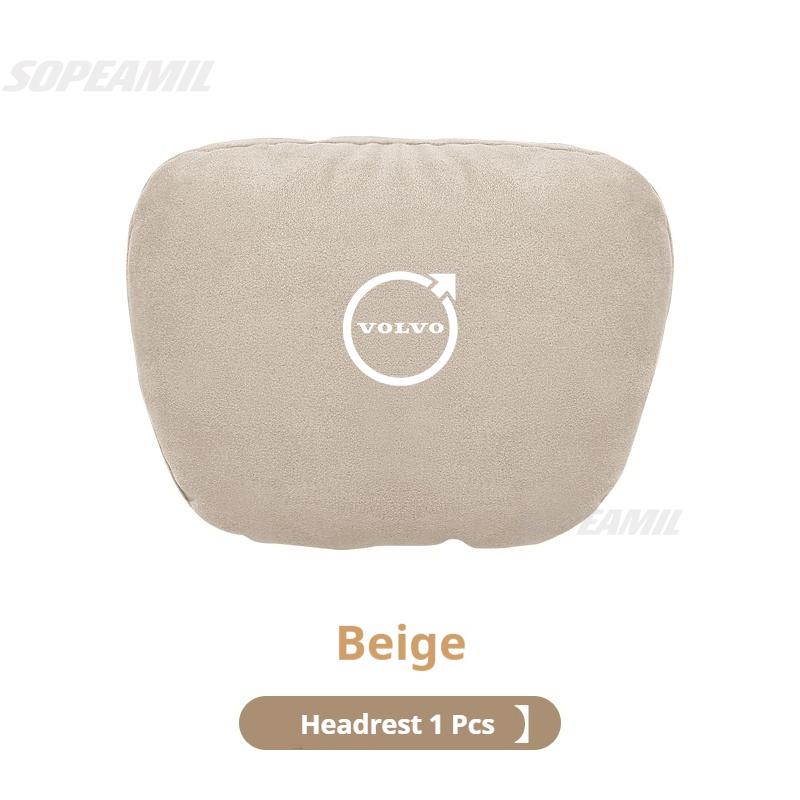 Volvo XC40 XC60 XC70 XC90 S40 S60 S80 S90 C30 V40 V50 V60 V70 V90 Car Headrest Neck Support Seat Lumbar Cushion Soft Neck Pillow