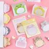 Cute Cartoon Animal Sticky Notes, Office Use, Creative Animal Standing Message Memo Sticky Notes, Teacher Classroom Prize Gift.