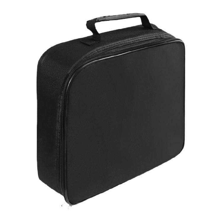 Spacious EV Charging Cable Storage Bag for Outdoor Use Water Resistant Black Electric Vehicle Accessories Organizer Case