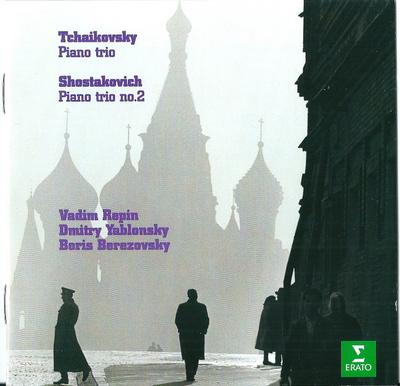 CD PYOTR ILYICH TCHAIKOVSKY / DMITRI S - Piano Trio / Piano Trio No.2 0630178752 Erato 1997 Japan Classical Used
