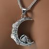 Mjolnir Pendant Necklace Stainless Steel Viking Thor Hammer Norse Mythology Gothic Jewelry Black Gift