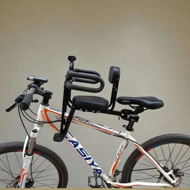 Hurtigutløser Sammenleggbart Sykkelbarnesete med Sikkerhetsrekkverk