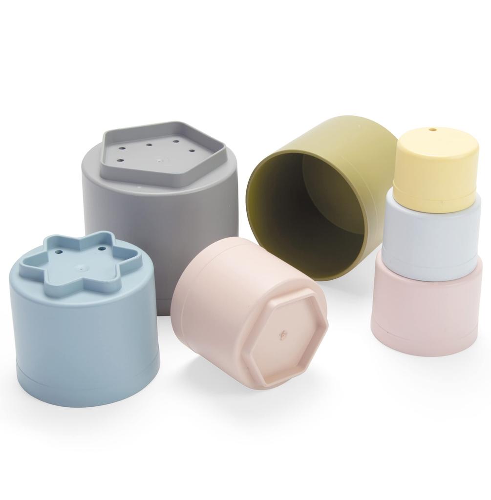 Bornelund Dantoy I'm Green Stacking Beaker (HP6030) for Babies from 6 Months Onwards