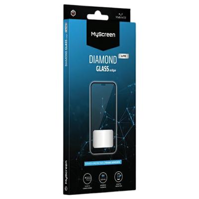Frau Diamond Glasrand Lite Fg Oppo A2 5G Schwarz/Black Vollkleber