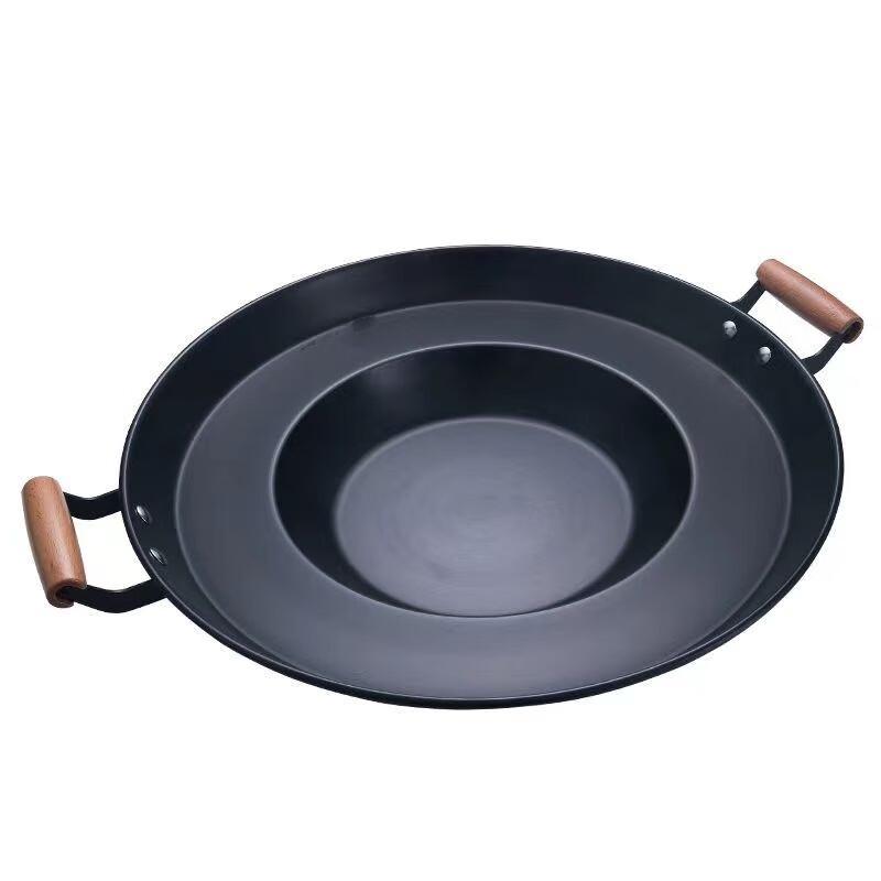 Mr. Jian Nitrided Wrought Iron Guizhou Luoguo Pan