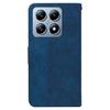 For Xiaomi 14T Pro Case Geometry Pattern Leather Wallet Phone Cover with Wrist Strap
