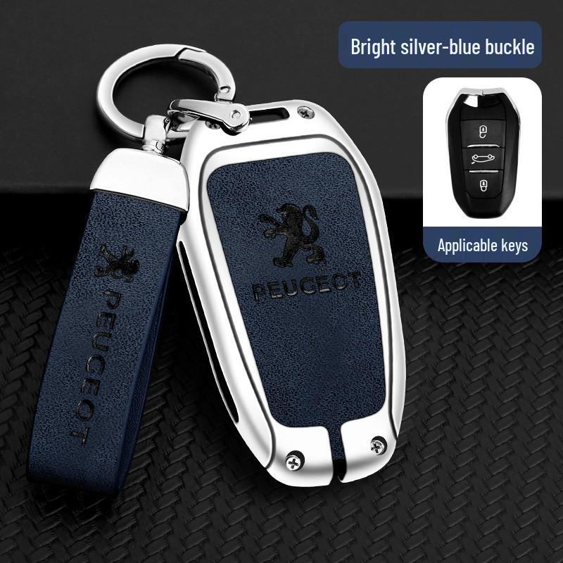 Dongfeng Peugeot 408/308/3008 Key Case - Metal, Anti-Lost Design