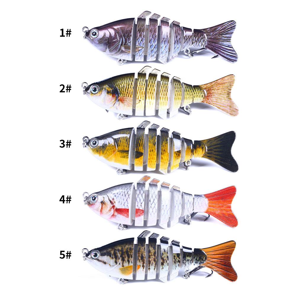 Wobblers Multi-section Fishing Lure Minnow Jointed Isca Artificial Hard Bait Crankbait Trolling Bass Pike Perch Tackle