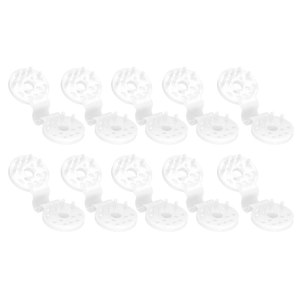 100pcs Shade Cloth Plastic Clips Bird Proof Shade Cloth Clips Heavy Duty for Greenhouse Outdoor Garden
