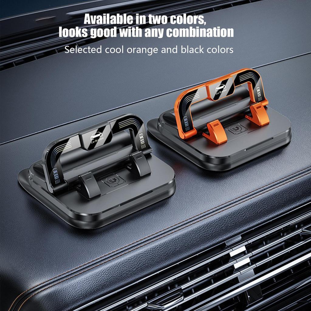 Car Mount 360-Degree Rotation Adjustable Suction Base Phone Rack Car Phone Holders for Family Men Women Travel Driving