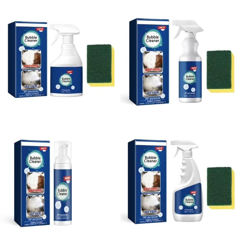 Kitchen Oil Cleaner for Household Bubble Cleaner Home Kitchen Cleaning Foam Spray Housework Multiuse Cleaner 100ml/150ml