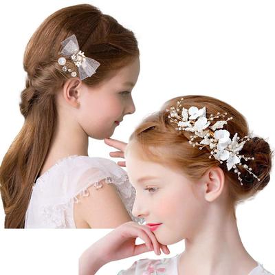 Iikuru Children's Hair Accessories Piano Recital Kids Hair Accessories Formal Hair Accessories Girls Hairpins Y780