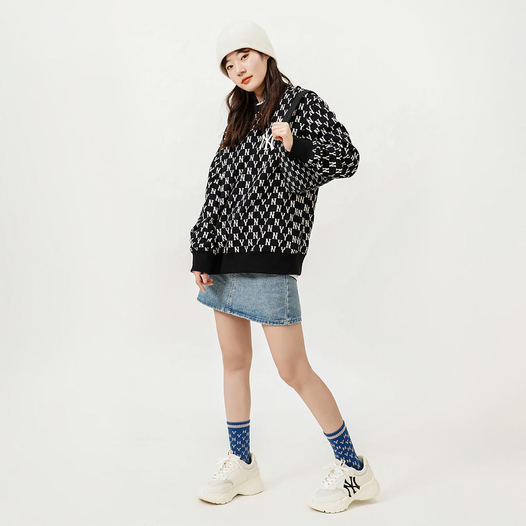 New MLB Sweatshirts Unisex Black 3AMTM0221-50BKS