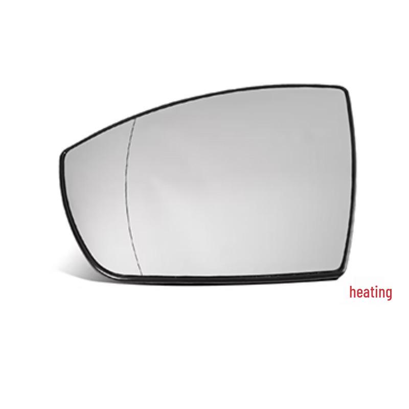 Compatible Rearview Mirror Lens for 07-18 Ford Focus, 09-16 Fiesta, Mondeo, Victory, Ecosport, and Kuga.