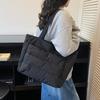 Quilted Large Capacity Tote Bag Women's Shoulder Handbag