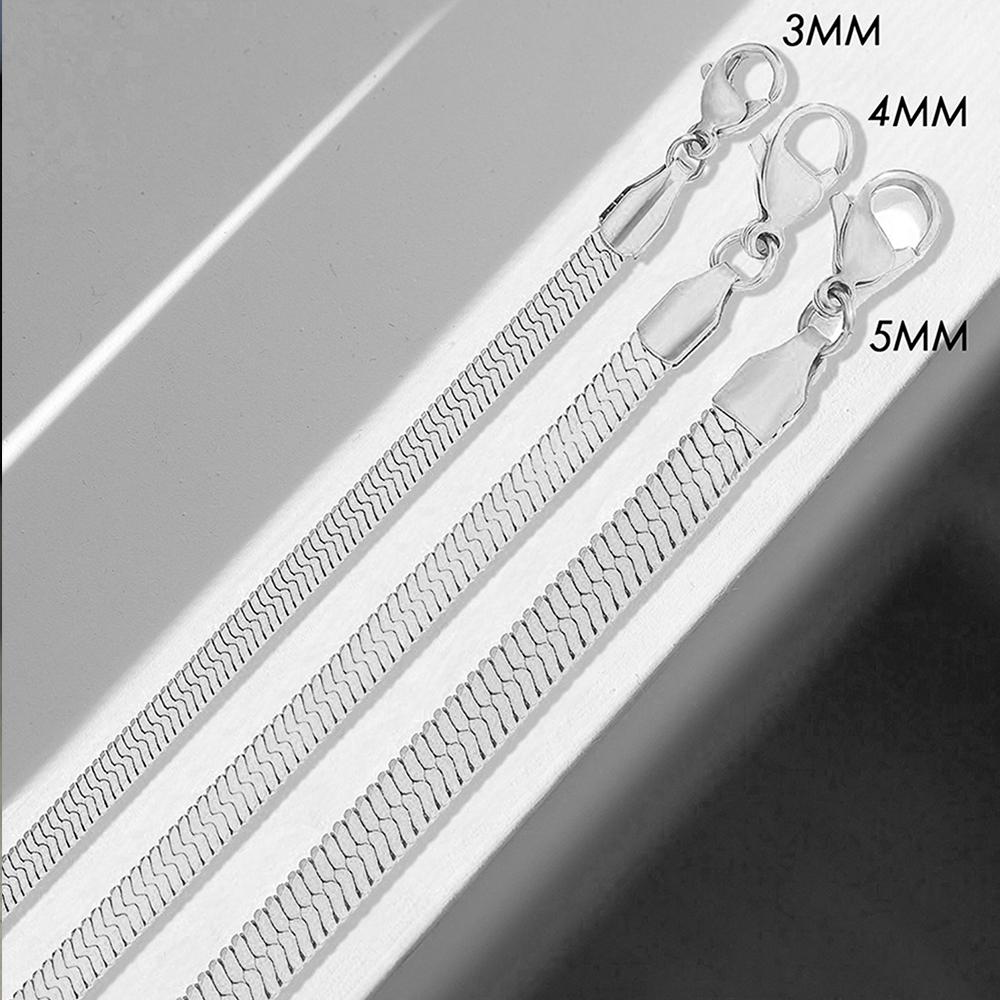 Edelstahl Nichtallergisch Herren Klingenkette Großhandel Silberfarbe Schlangenkette Fußkettchen für Damen Strandkette Fußkett