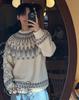 Men’s Soft Knit Fair Isle Sweater - Autumn/Winter 2025 Collection: Casual, Versatile, and Perfect for the Christmas Season