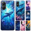 Humpback Whale Sea Giant Phone Case for Xiaomi Poco X5 X6 X7 Pro F7 Ultra M7 Redmi 15 15C 13 13C 12 12C 10 10A 10C 9 9A 9C 9T Sh