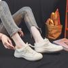 Summer new canvas shoes female students in breathable casual shoes street white shoes