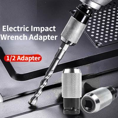 Electric Drill Wrench To Hammer Convert Adapter 1/2 Interface Drive Converter Tool For Home Repairs