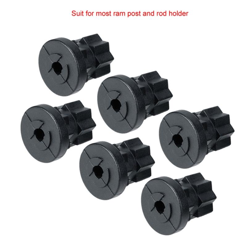 2Pcs/set Mount Track Mounting Base Track Attachment Adapter Kayak Boat Canoe Fish Rod Accessories Kayak Track Mount