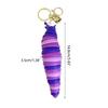 Colorful Caterpillars Plastic Keychain Creative and Cartoon Animal Bag Pendant