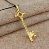 Vintage Key Crown Necklace Shingeki No Kyojin Pendant Neckchain Retro Anime Cosplay Jewelry Versatile Choker for Men