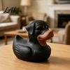 Dog Duck Hybrid Figurine 3D Printed Rottweiler Figurine Funny Desktop Pet-themed Decoration Ornament Entry Car Ornament Creative