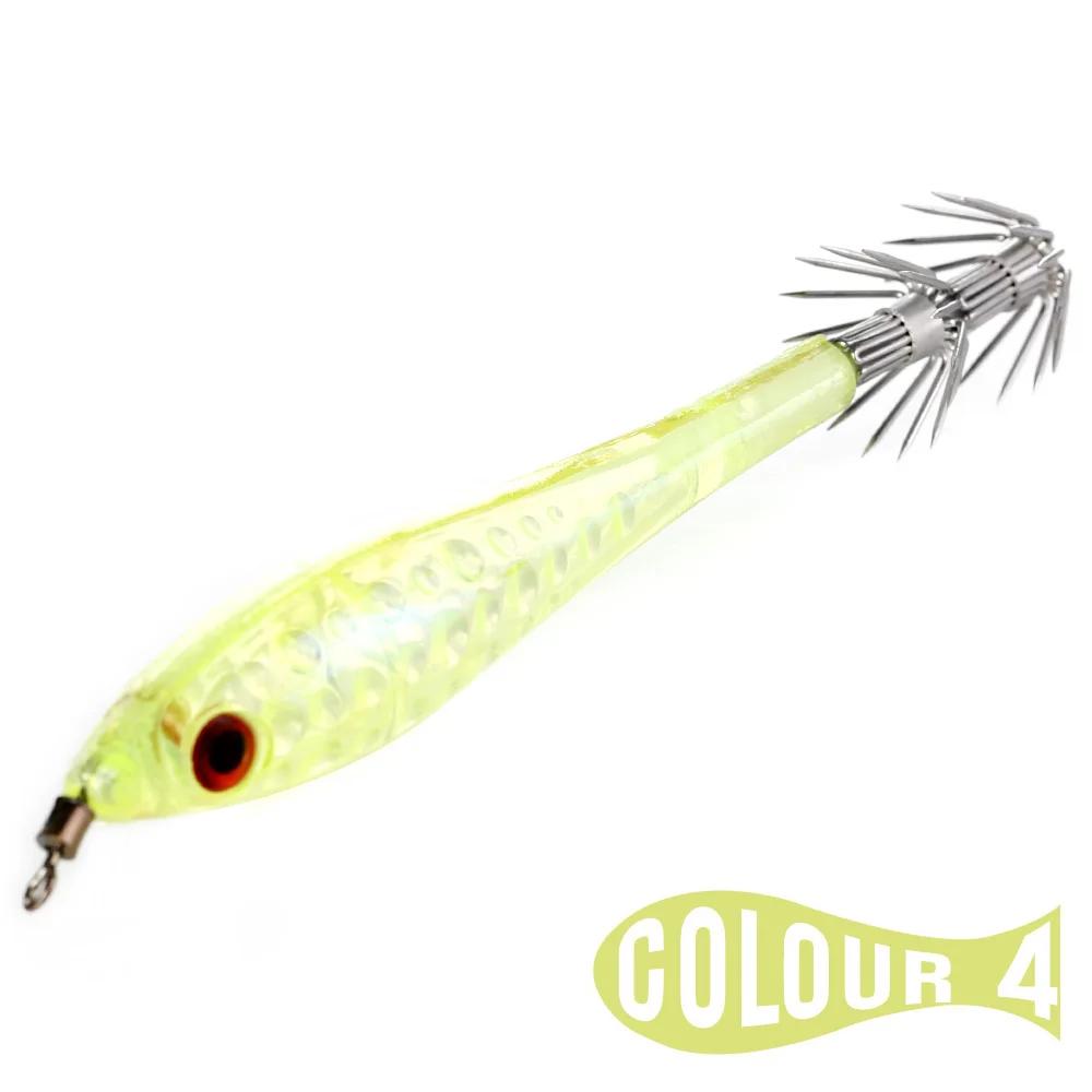 Squid  Fishing 5pc Lure 10cm 6g Fishing Baits 28 Hook Strong Hard Fishing Lures Hooks Fishing Tools for Squid