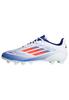 Adidas F50 Club FxG Soccer Blue Size Cm Cleats, White/Solar Red/Lucid (IE0611), 28.0