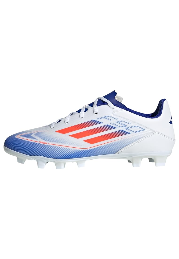 

Adidas F50 Club FxG Футбол Синий Размер см Бутсы, Белый/Солнечно-красный/Прозрачный (IE0611), 28,0