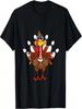 Thanksgiving Turkey Bowling T-Shirt