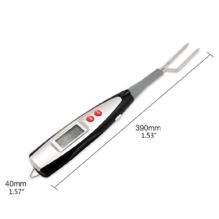 Digital Meat Thermometer Fork Grilling & Barbecue Fast Instant Read Electronic