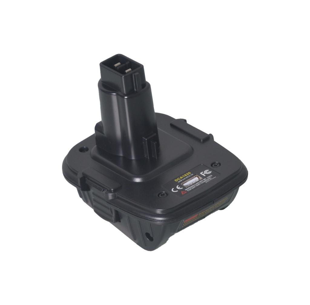 Compatible with 18-20V Lithium Batteries: DeWalt, Makita, Milwaukee, Craftsman, Ryobi, Bosch, Black & Decker