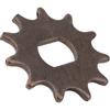 11 Teeth Steel Sprocket Bicycle Chain Wheel Replacement Part Square Hole 0.5 X 0.7in Inner Diameter