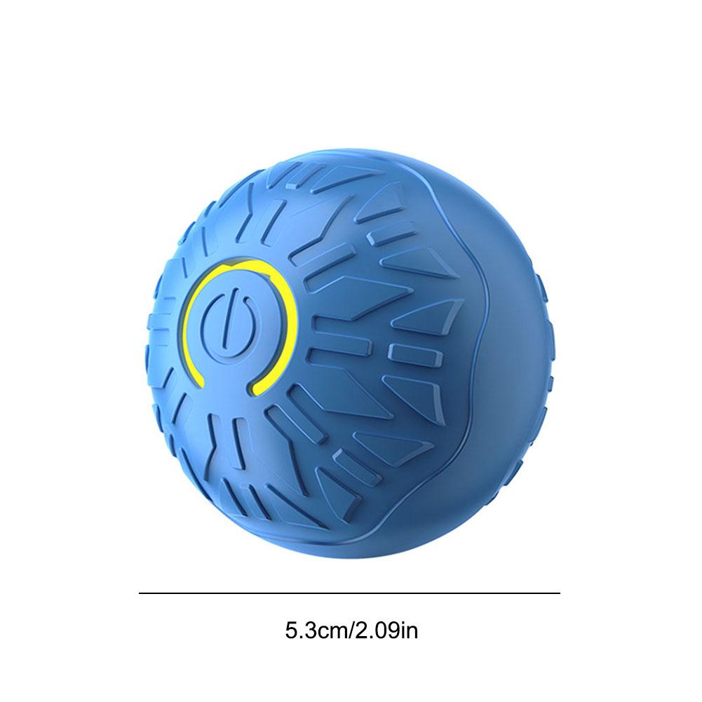 Cat Interactive Ball Toys USB Rechargeable Self Rotating Ball Fast Rolling Ball Anti-Depression Pet Toy for Indoor Cats