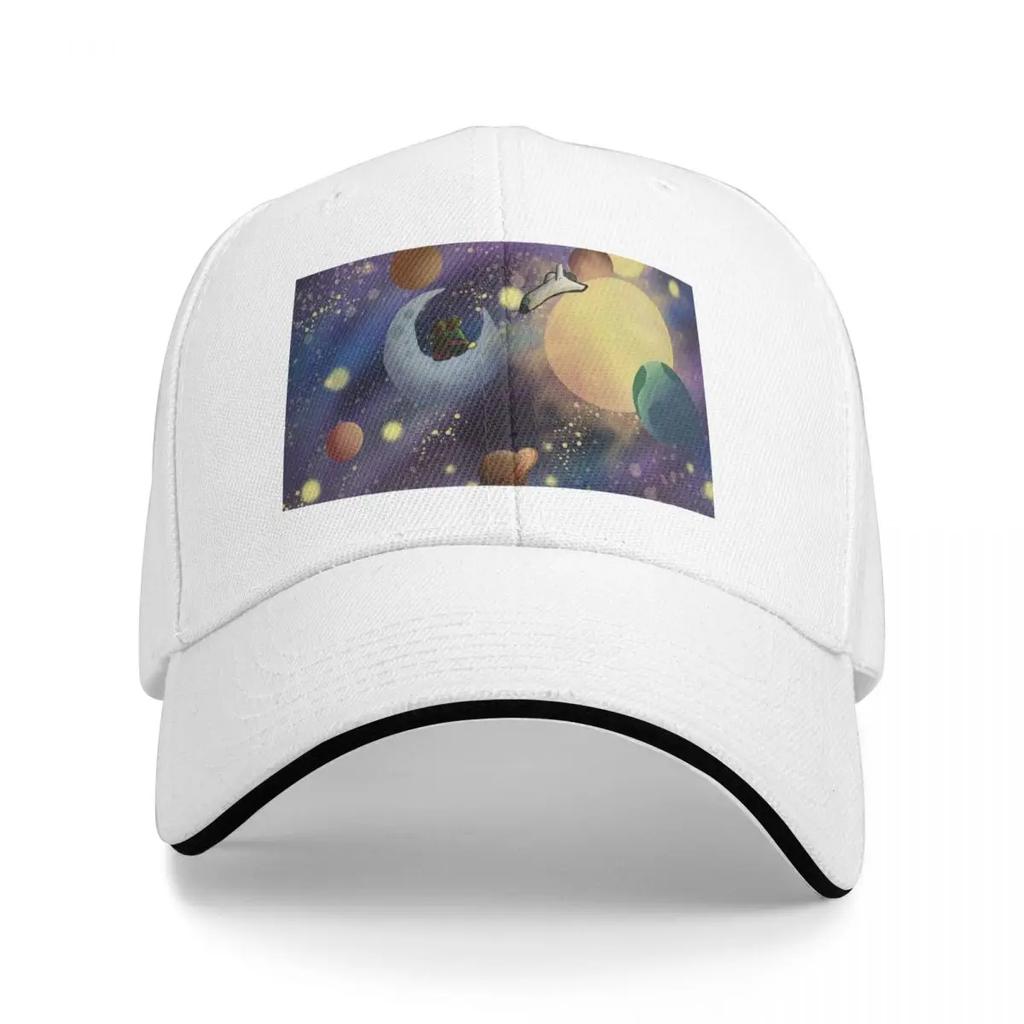 Stargazing couple Baseball Cap Fashion Beach Kids Hat Woman Hats Mens