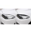 For BMW 5 Series F10 2010-2016 Carbon Fiber Car Headlight Eyebrow Eyelids Trim Cover Decoration Stickers