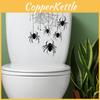 Halloween Spider Web Wall Art Sticker Pvc Selfadhesive For Home And Commercial Spaces