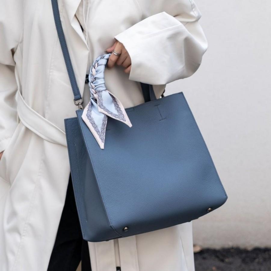 Cowhide Women's Bags, Niche Fashion, Generous and Practical Vertical Square Bags, Shopping Bags, Oblique Shoulder Bags.