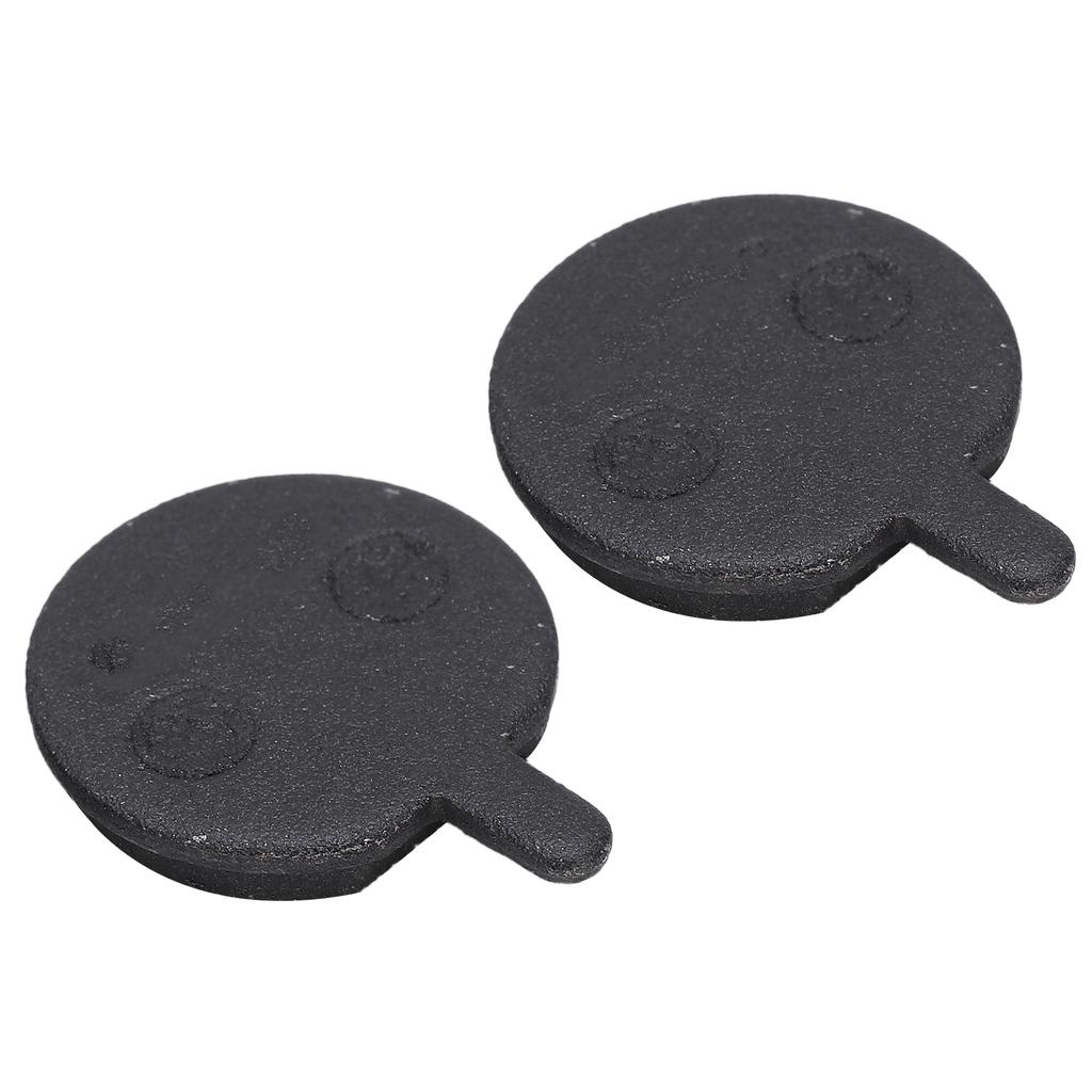 CANSUCC 2pcs Bicycle Disc Brake Pads Resin and Semi Metallic Round Mountain Bike Brake Pads for JAK‑5